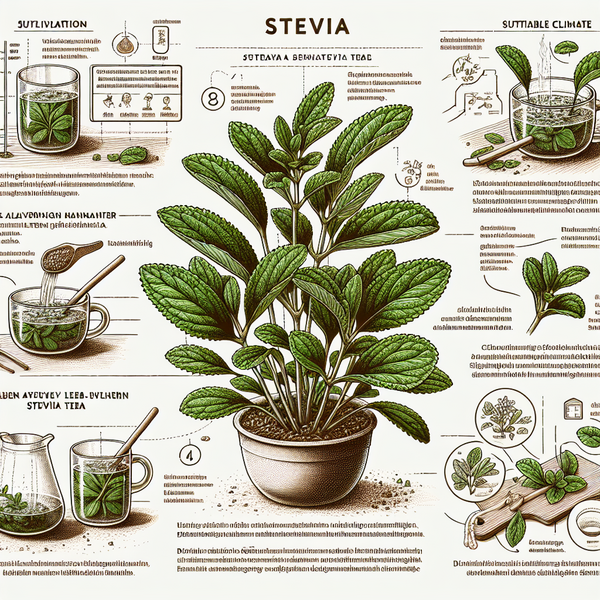 Steviablatt Tee - Wissen - Zubereitung & Anbau