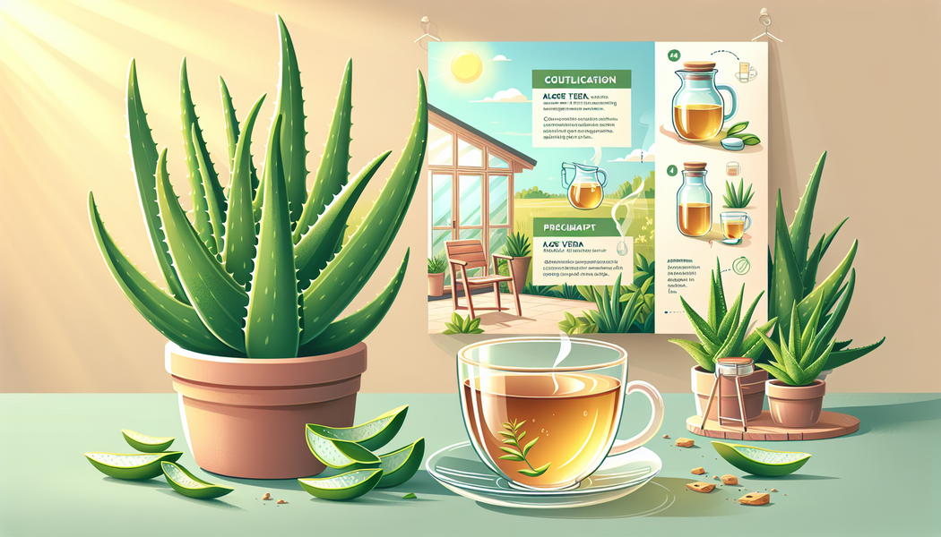 Anbau von Aloe Vera zu Hause - Aloe Vera Tee - Wissen - Zubereitung & Anbau