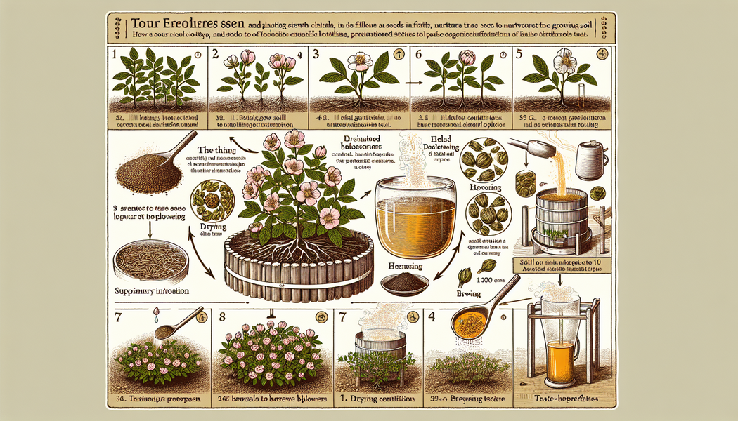 Kultivierung der Zistrose im Garten - Zistrose Tee - Wissen - Zubereitung & Anbau