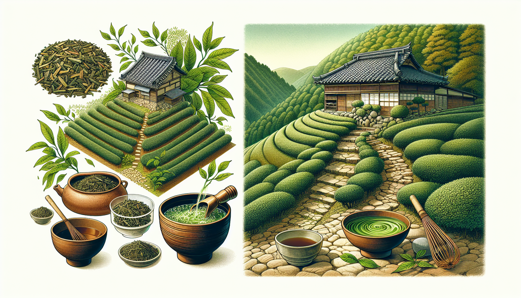 Anbaugebiet: Präfekturen Shizuoka und Kyoto - Genmaicha Tee - Wissen - Zubereitung & Anbau