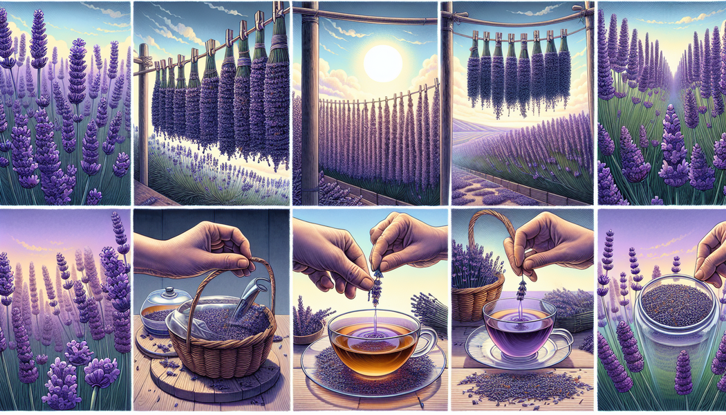 Unterschiedliche Lavendelarten für Teeanbau - Lavendeltee - Wissen - Zubereitung & Anbau