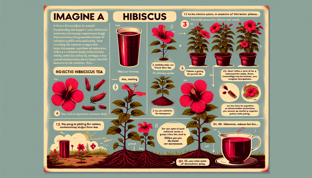 Erntezeit und Verarbeitung der Blüten - Hibiskustee - Wissen - Zubereitung & Anbau