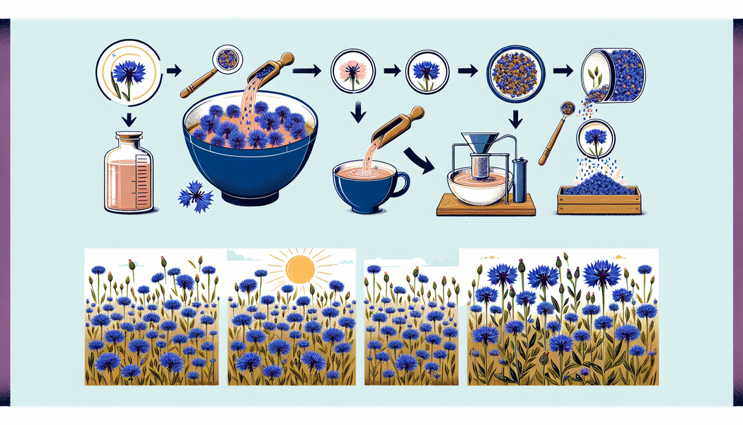 Geschmack und Aromen des Kornblumentees - Kornblumentee - Wissen - Zubereitung & Anbau