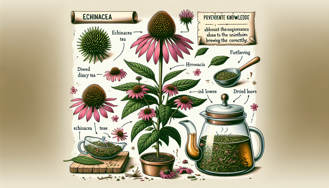 Echinacea Tee: Wahl der Zutaten - Echinacea Tee - Wissen - Zubereitung & Anbau